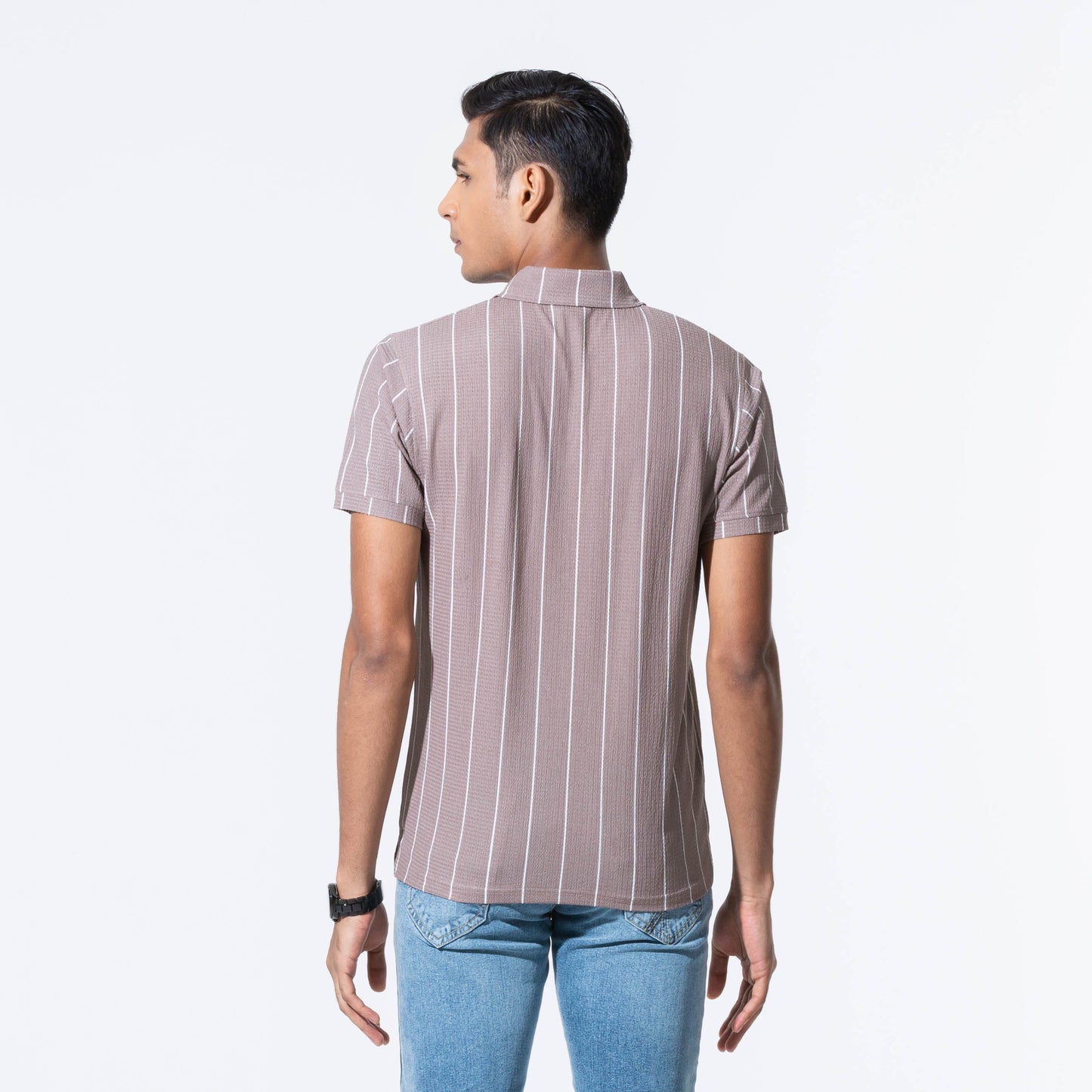 Mens Brown Polo T-Shirt