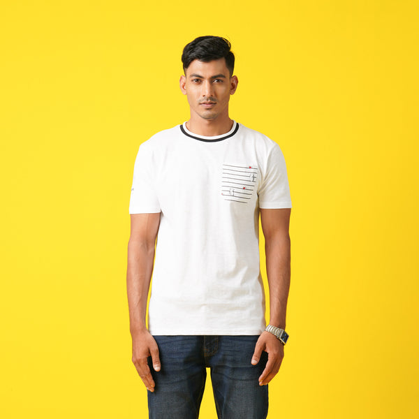 Men’s White T-Shirt