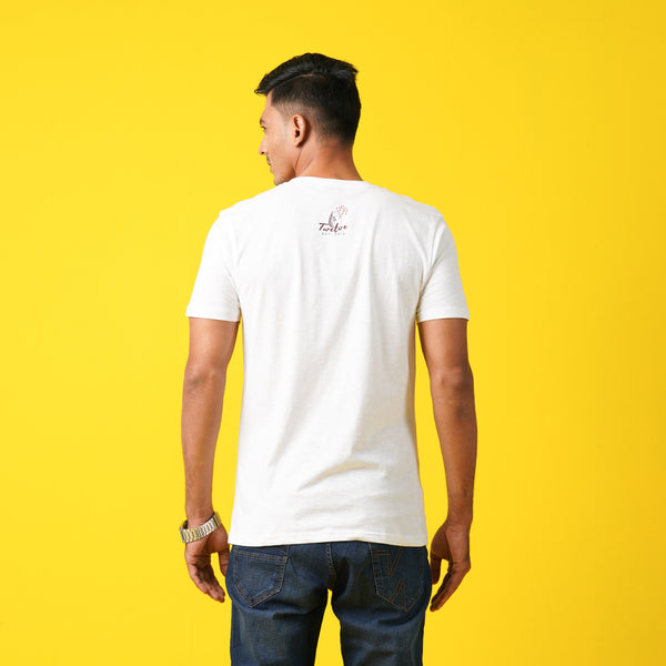 MENS T- SHIRT-WHITE