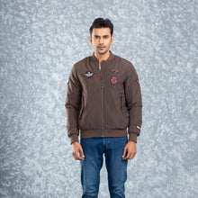 Load image into Gallery viewer, MENS BOMBER- SEAL BROWN
