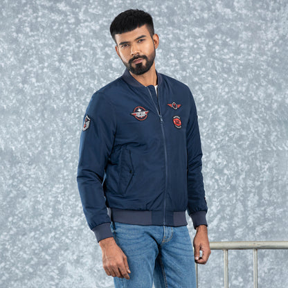 Mens Bomber Navy