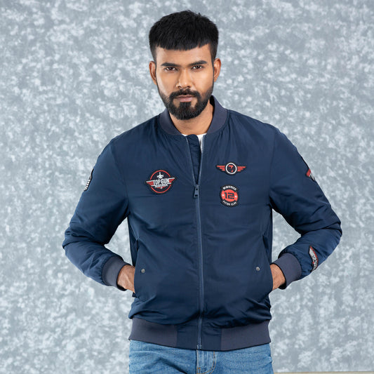 Mens Bomber Navy