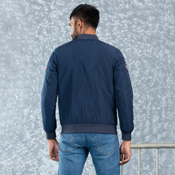 MENS BOMBER- NAVY