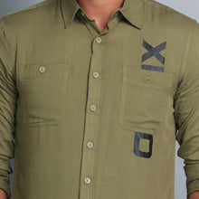 Load image into Gallery viewer, Mens Casual Shirt- Olive
