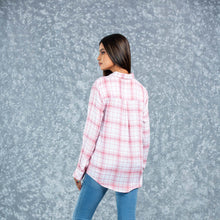 Load image into Gallery viewer, WOMENS LONG SLEEVE SHIRT-PINK
