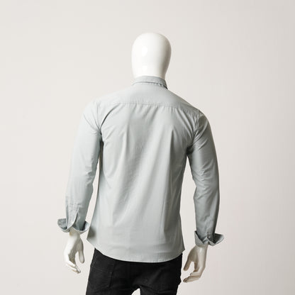 Mens L/S Shirt-Sky Blue