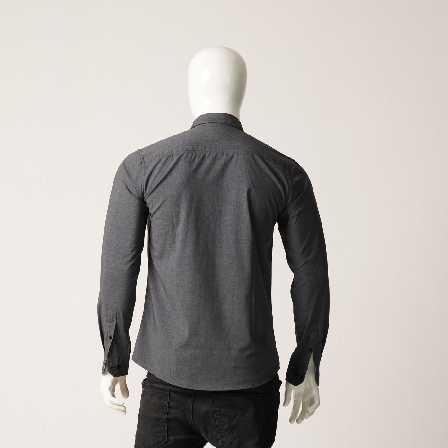 Mens L/S Shirt-Gray