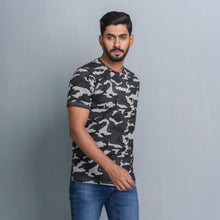 Load image into Gallery viewer, Mens T-Shirt- Grey Camo
