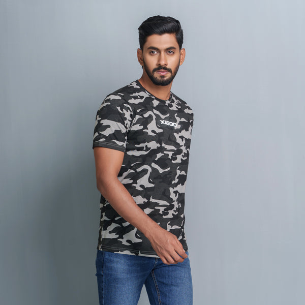 Mens T-Shirt- Olive Camo
