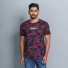 Load image into Gallery viewer, Mens T-Shirt- Maroon Camo
