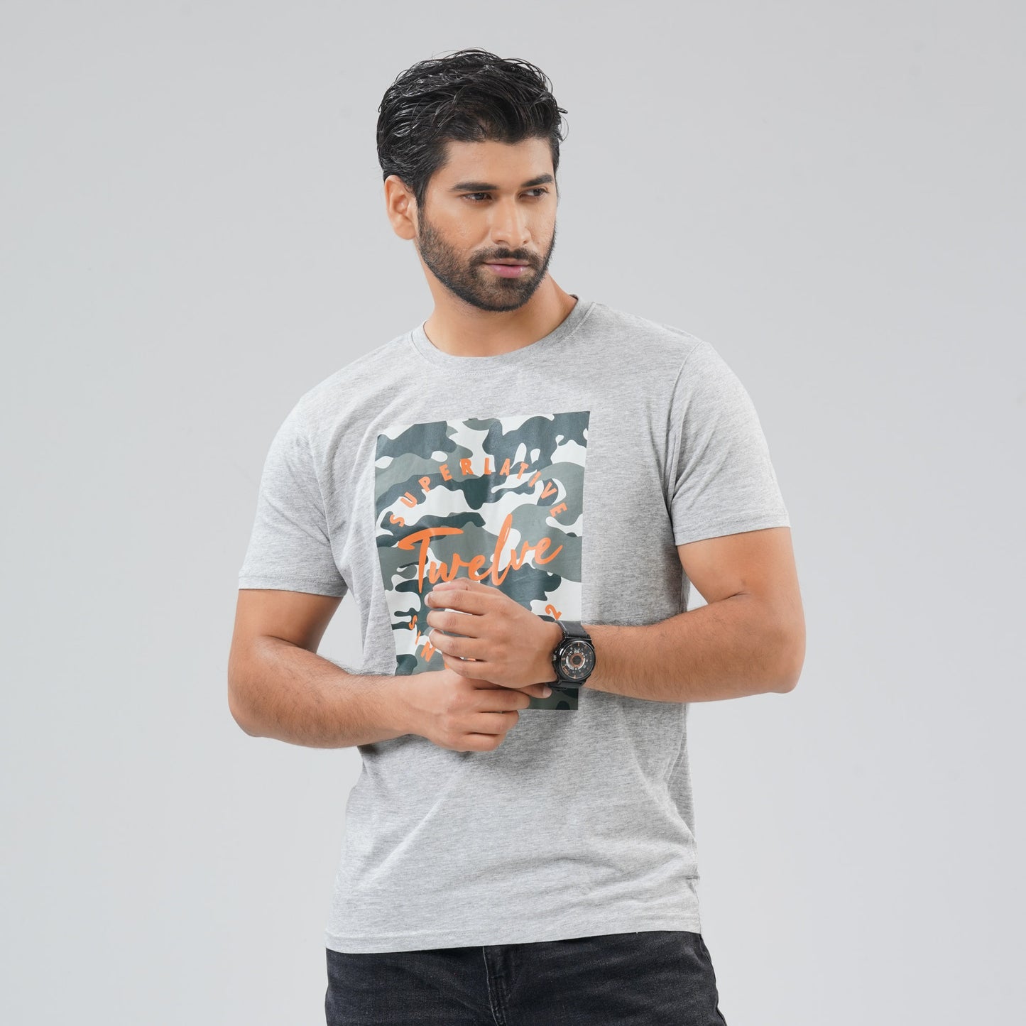 Mens T- Shirt Grey