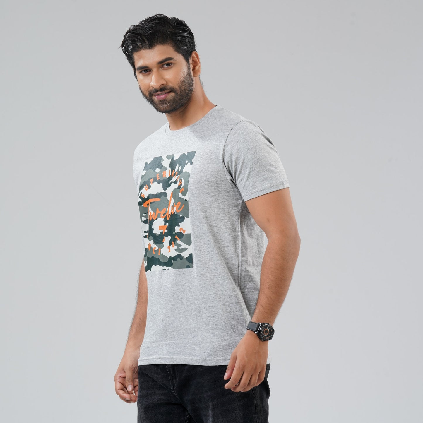 Mens T- Shirt Grey