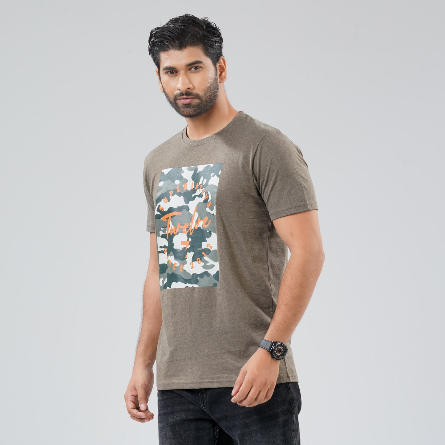 Mens Olive T-Shirt