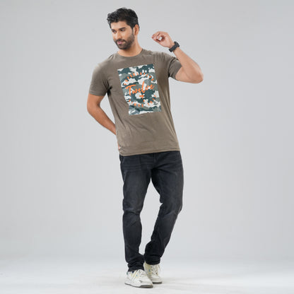 Mens Olive T-Shirt