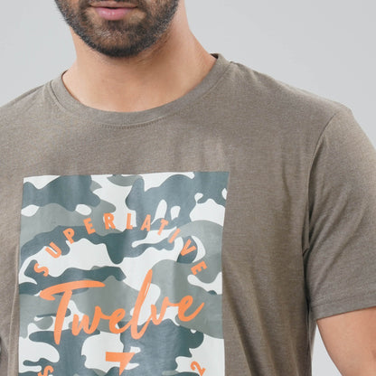 Mens Olive T-Shirt