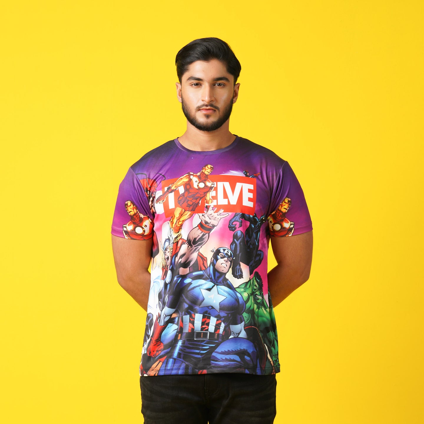 Mens Violet T-Shirt