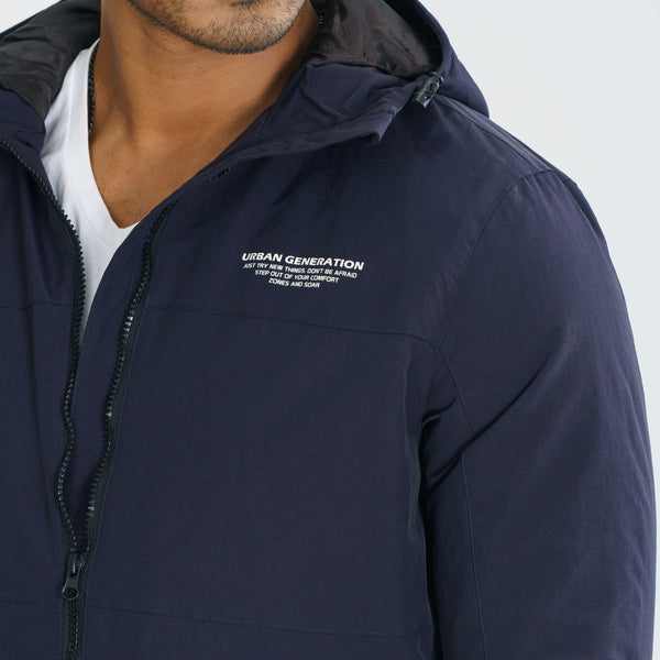 MENS WINDBREAKER-NAVY