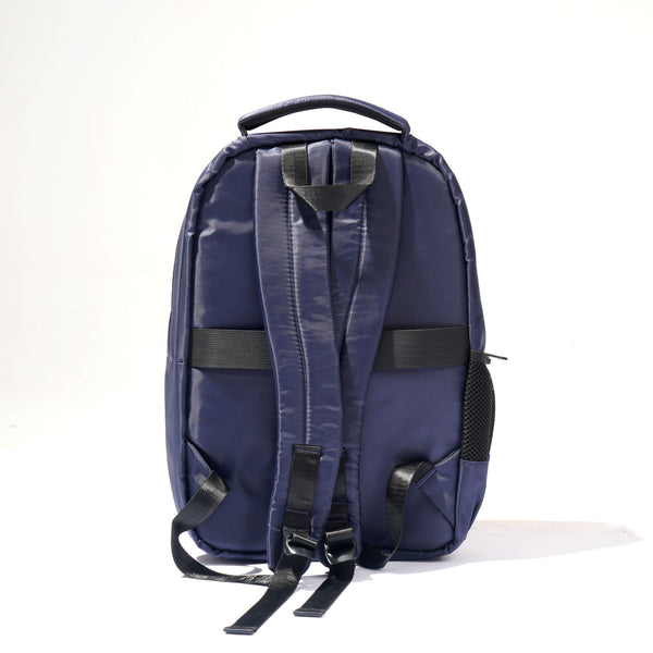 Blue Water-Resistant Backpack