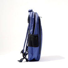 Load image into Gallery viewer, Blue Water-Resistant Backpack
