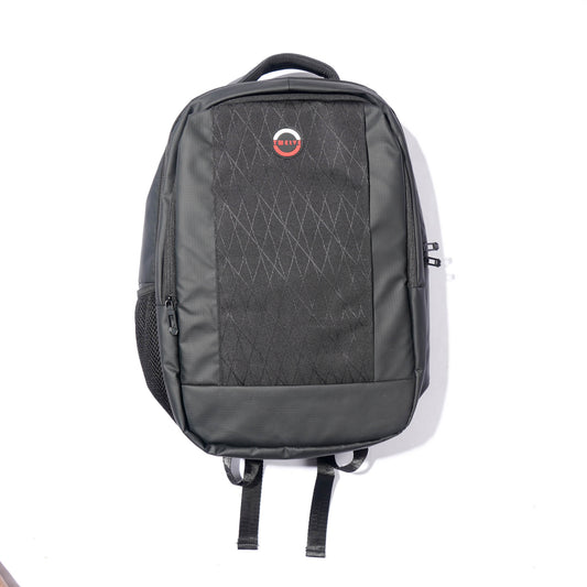 Black Water-Resistant Backpack