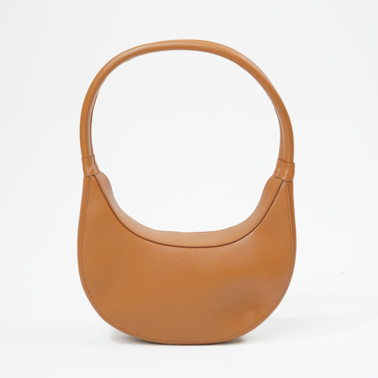 Womens Beige Round Bag