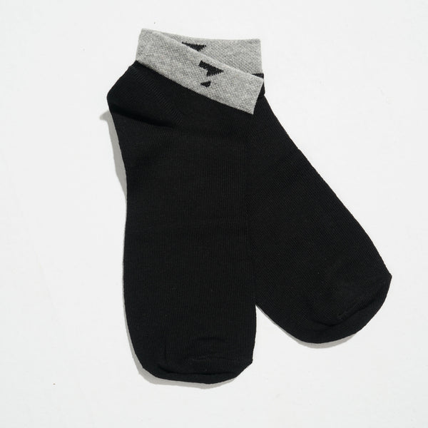 Black Cotton Socks