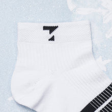 Load image into Gallery viewer, White &amp; Black Cotton Socks
