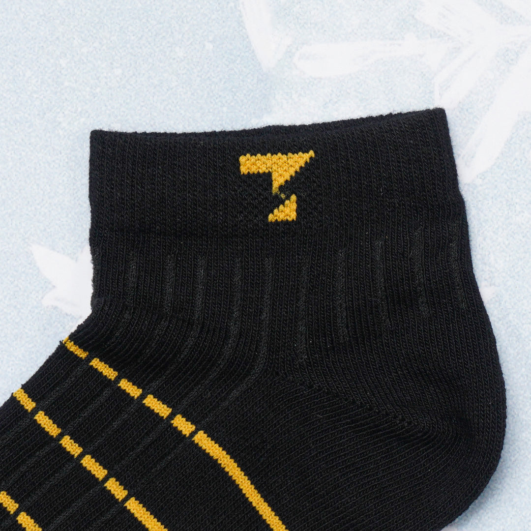 Black Cotton Socks