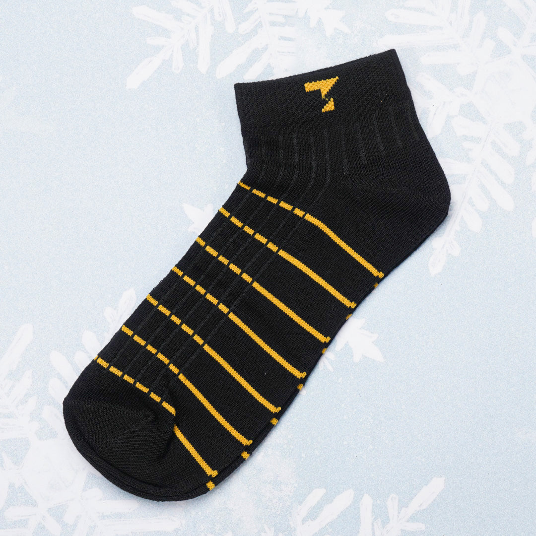 Black Cotton Socks