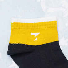 Load image into Gallery viewer, Blue &amp; Yellow Cotton Socks
