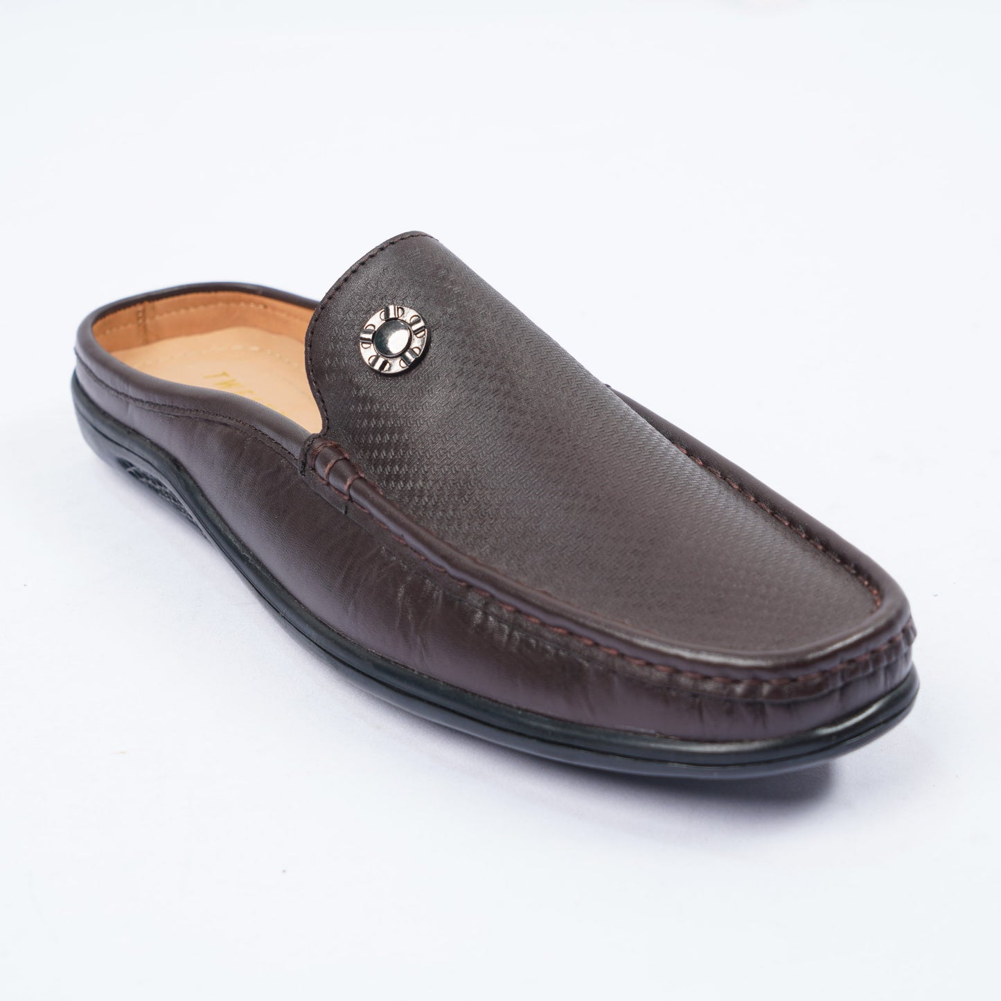 Mens Brown  Leather Loafers