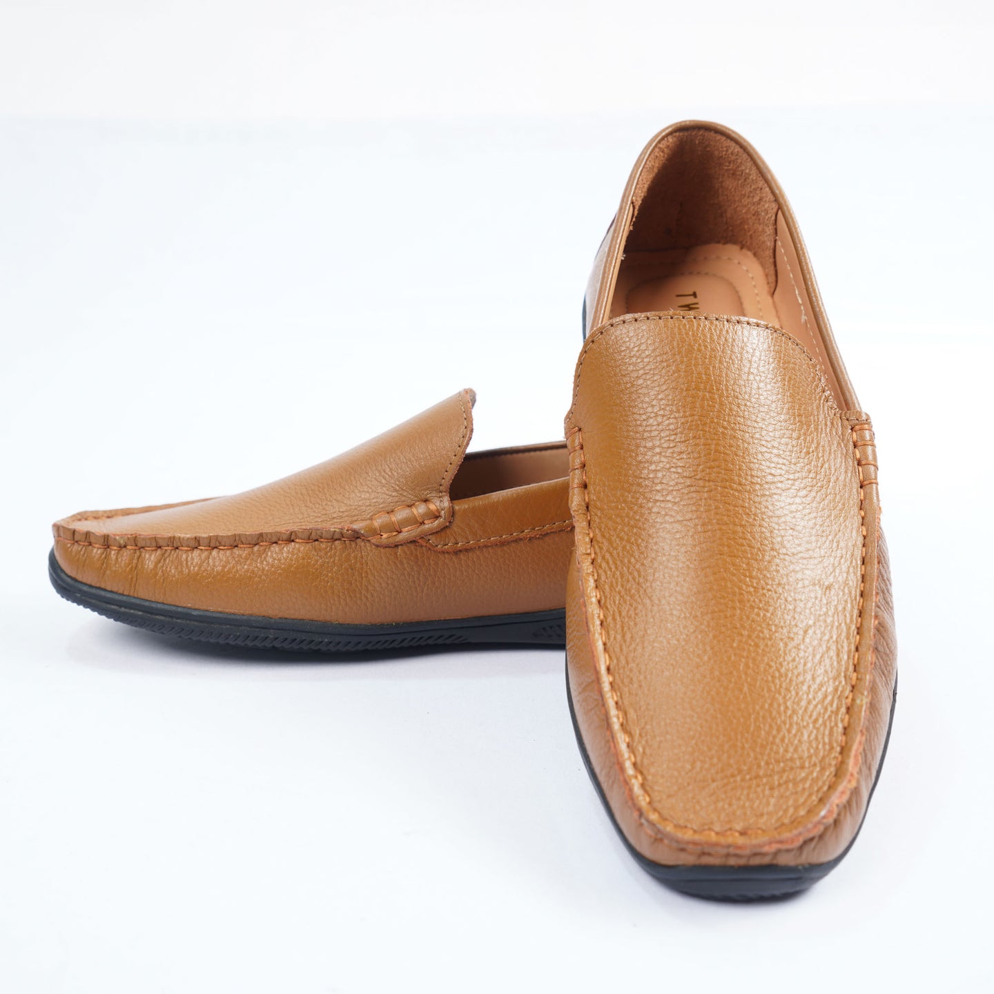 Mens Tan Loafers