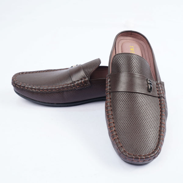 Mens Dark Brown Loafers