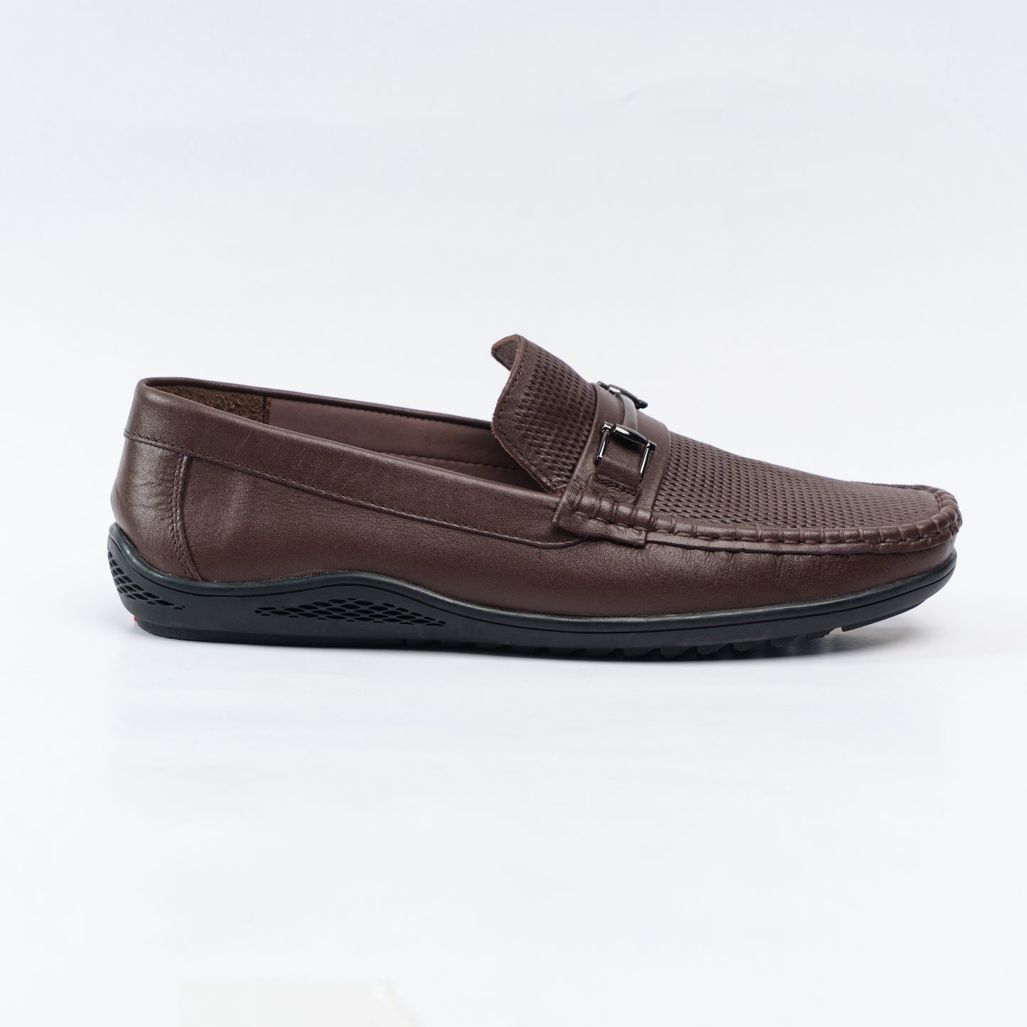 Mens Moccassine- Dark Brown