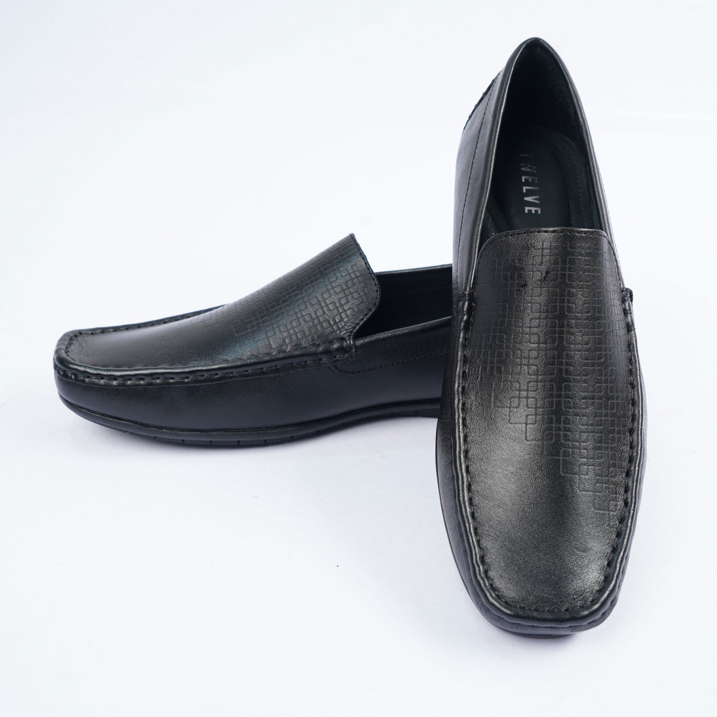 Mens Black Loafers