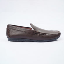 Load image into Gallery viewer, Men’s Dark Brown Leather Loafers
