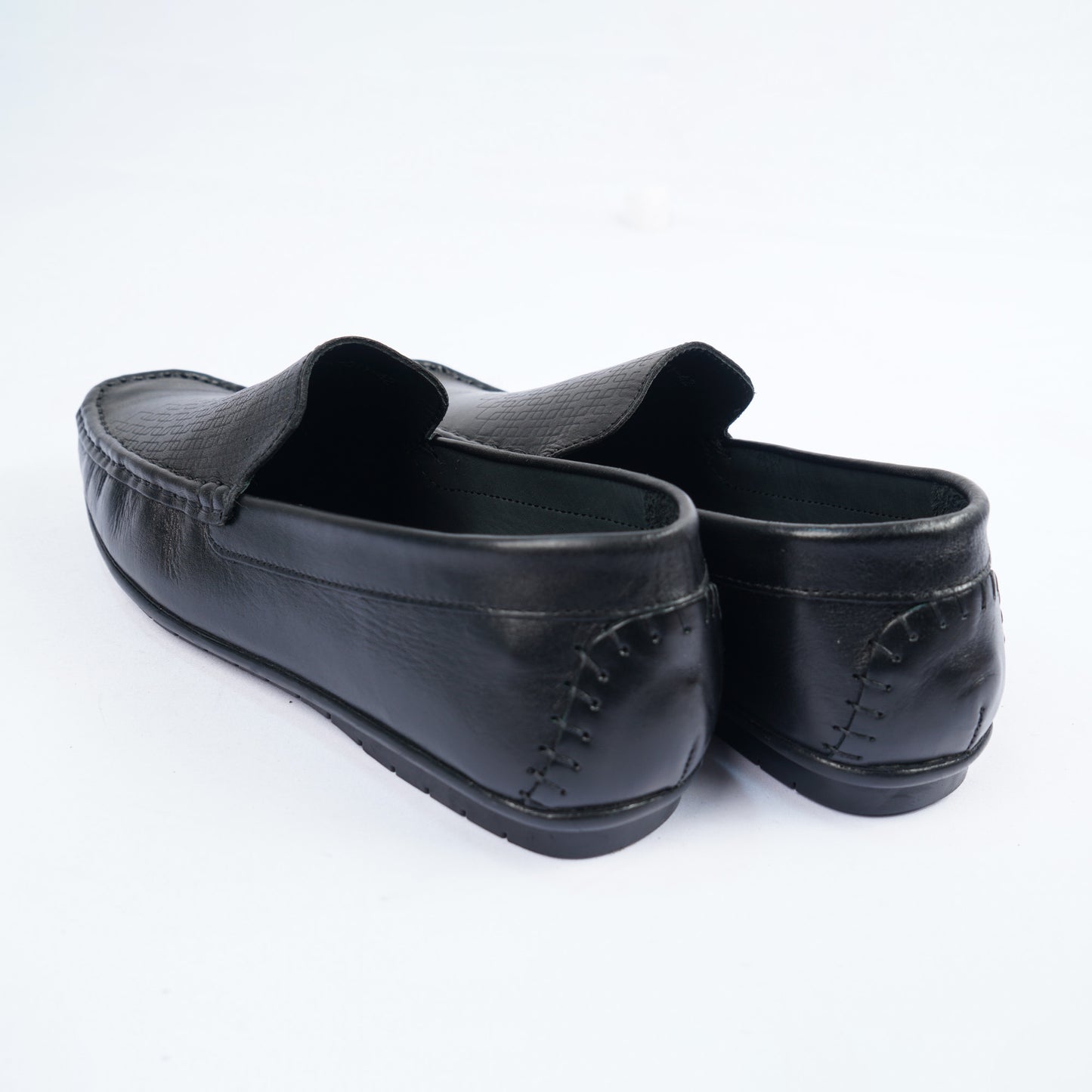 Mens Black Loafers