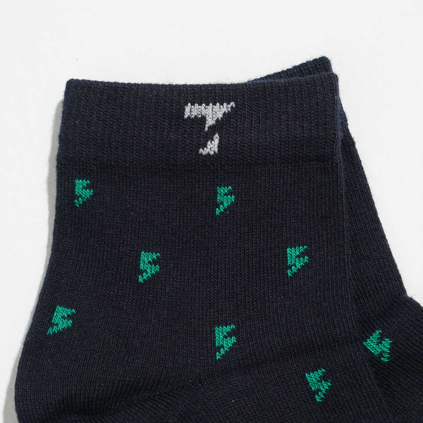 Navy Cotton Socks