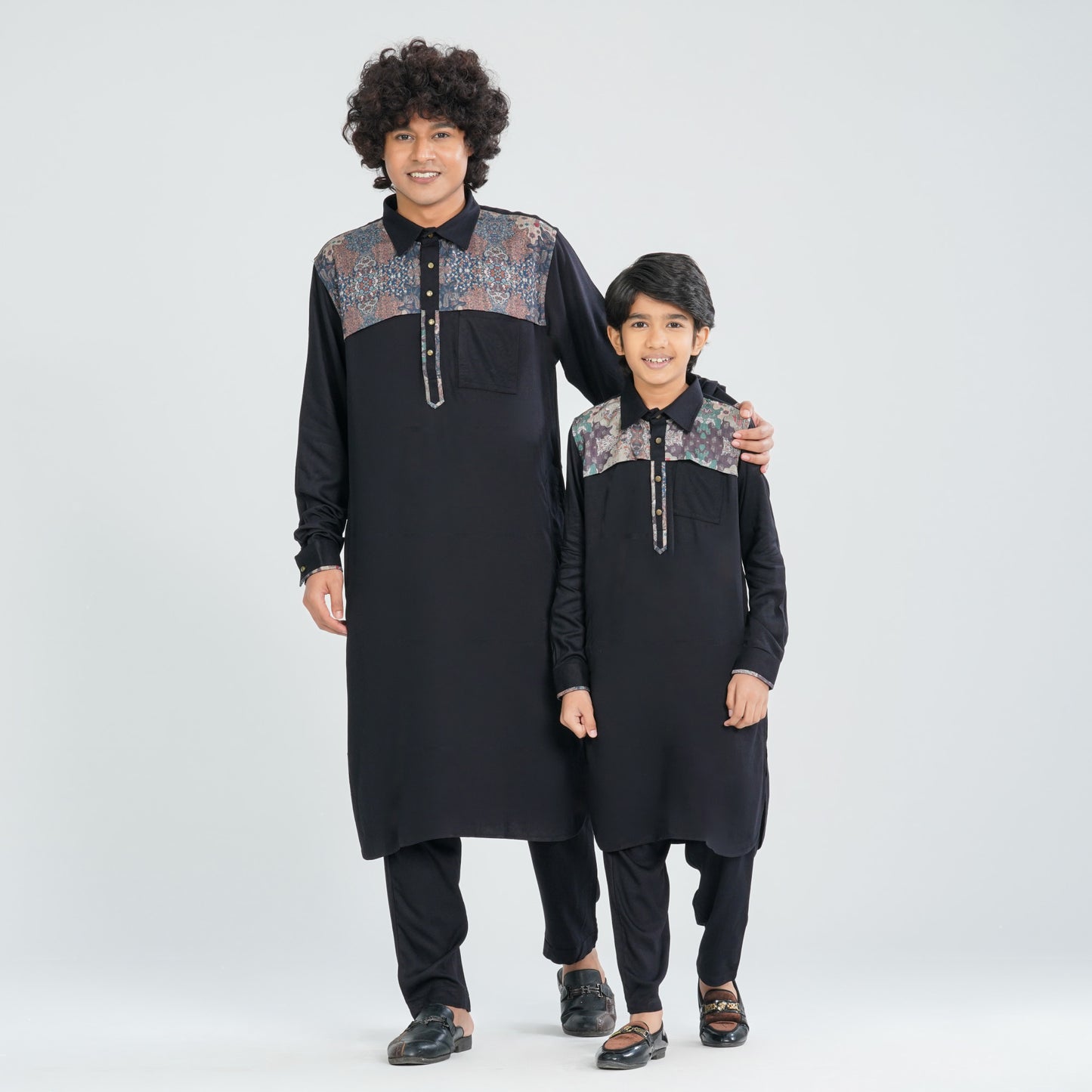 Boy's Viscose Kabli Set