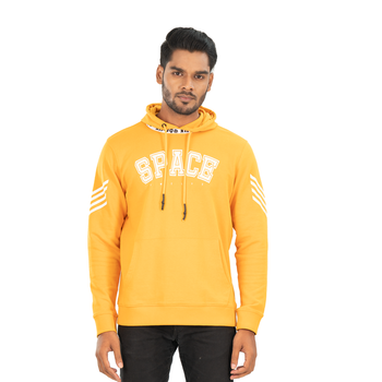 MENS HOODIE- YELLOW