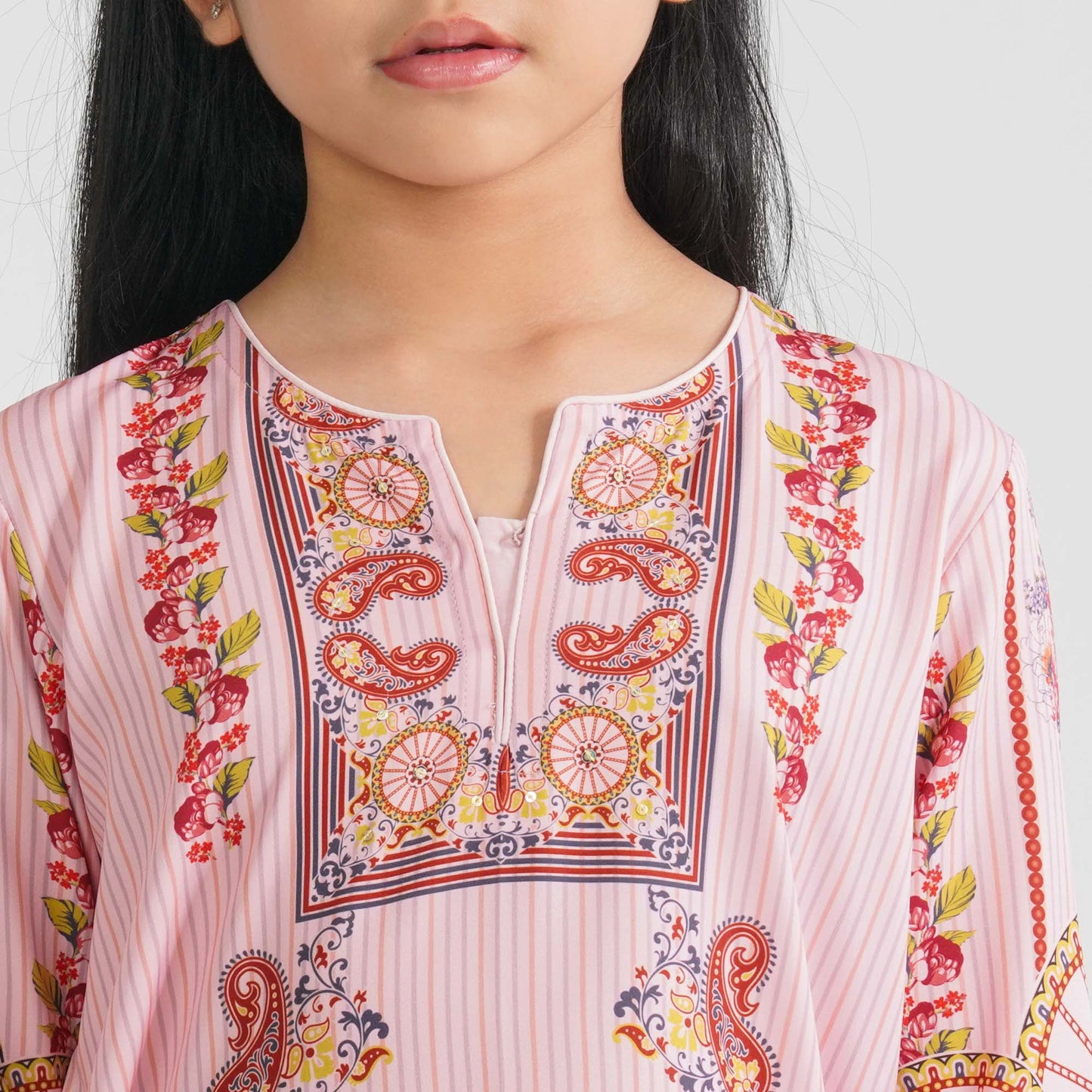 Girl's Digital Printed Two Piece Set