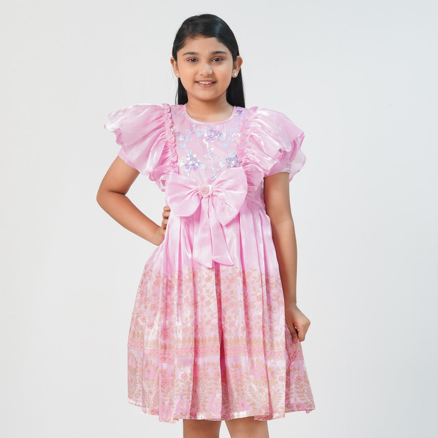 Girls Pink Frock