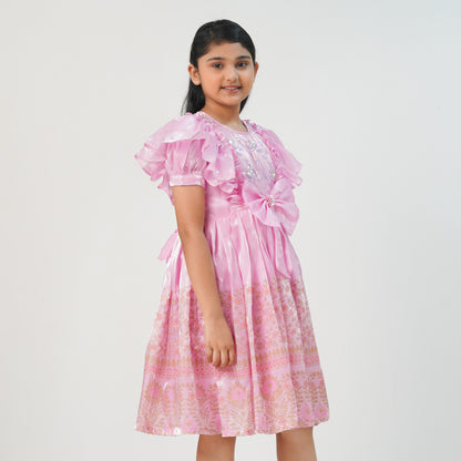 Girls Pink Frock