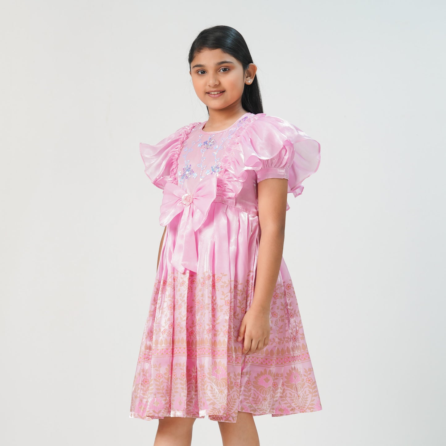 Girls Pink Frock