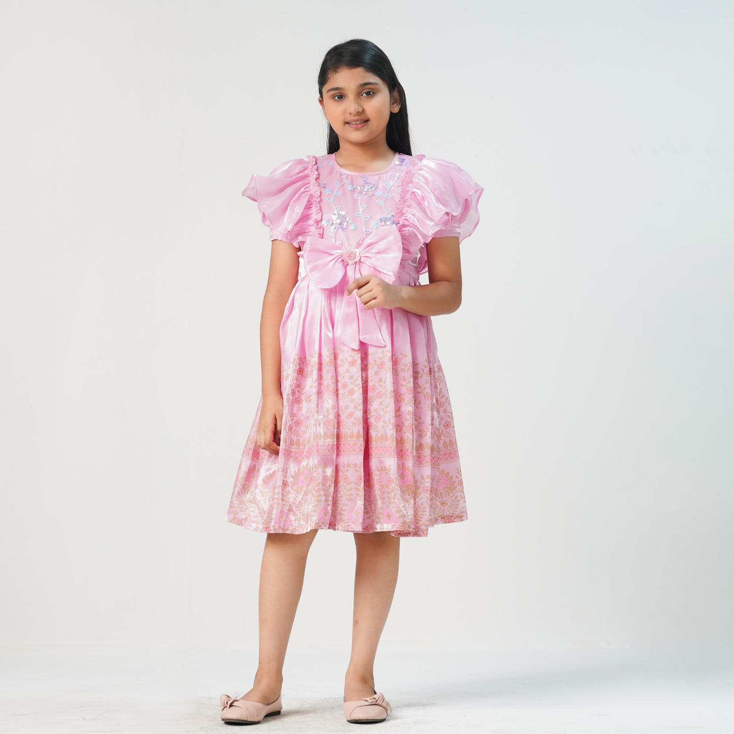 Girls Pink Frock