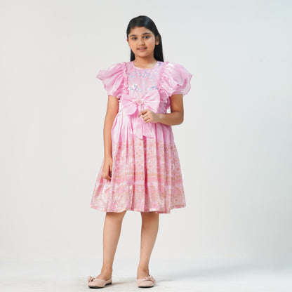 Girls Pink Frock