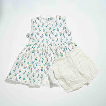 Load image into Gallery viewer, NEW BORN GIRLS FROCK - WHITE AO
