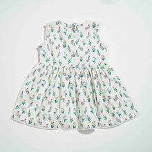 Load image into Gallery viewer, NEW BORN GIRLS FROCK - WHITE AO
