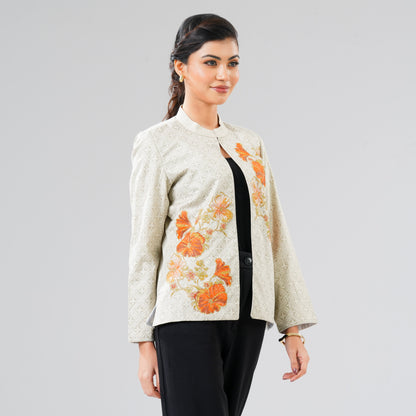 Womens Off White Jacket