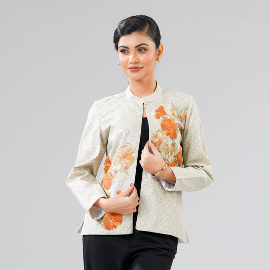 Womens Off White Jacket